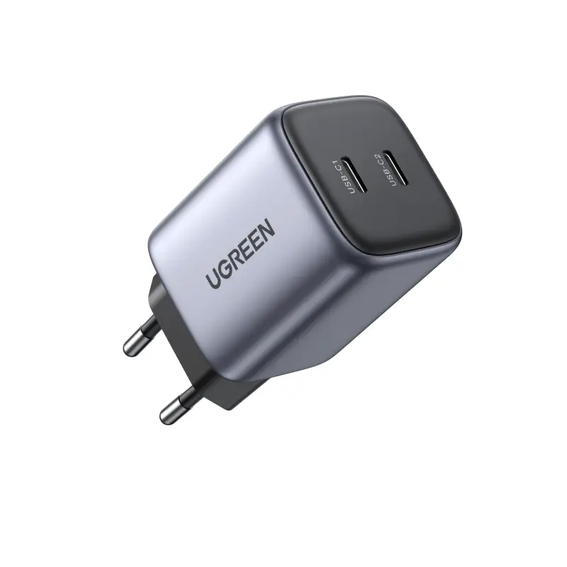UGreen 2 Port GAN 45W PD Wall Charger Black - UG-90573
