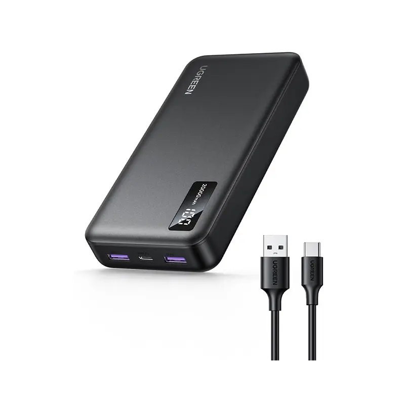 UGreen 20000mAh PD 20W Power Bank Black - UG-25683