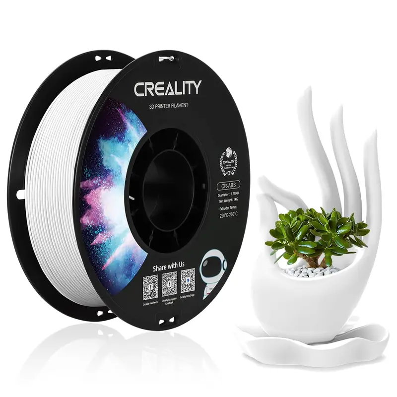 Creality 3D ABS Filament 1Kg White - 3301020031