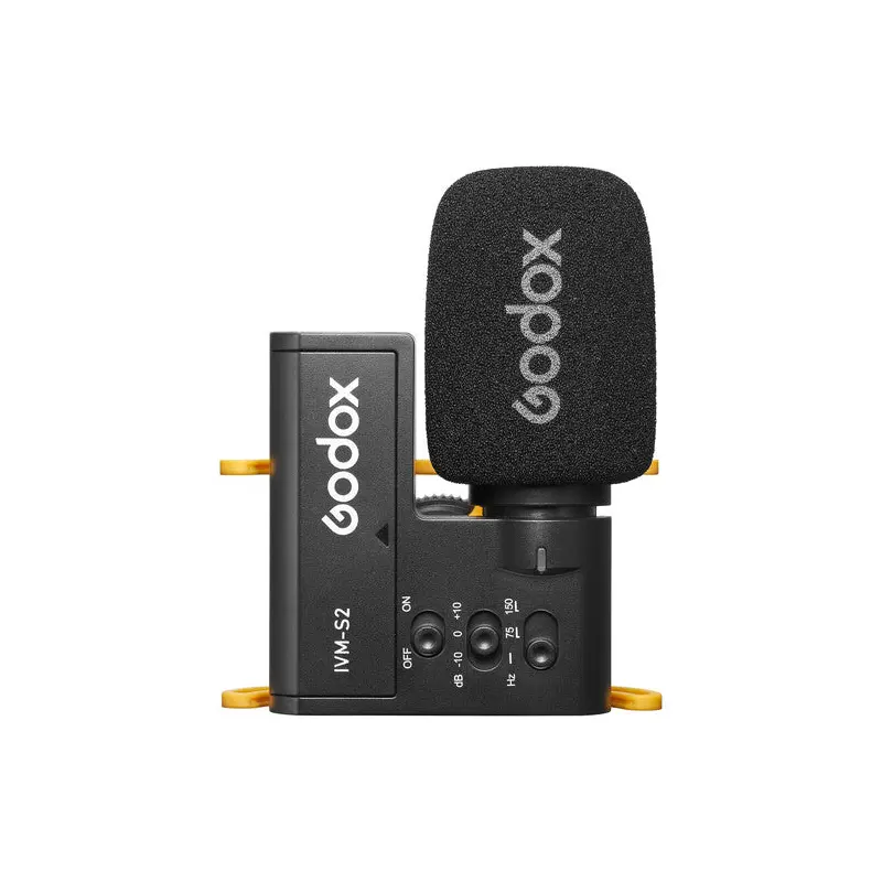 Godox IVM-S2 Compact Camera-Mount Shotgun Microphone