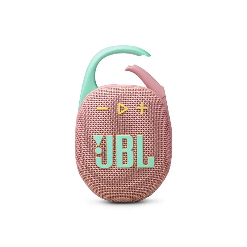 JBL Clip 5 Portable  Bluetooth Speaker - Pink