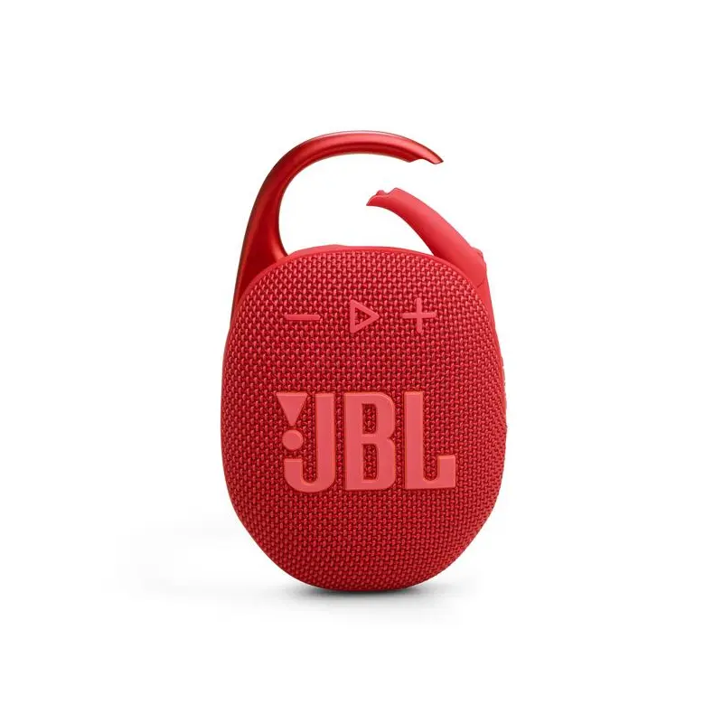JBL Clip 5 Portable  Bluetooth Speaker - Red