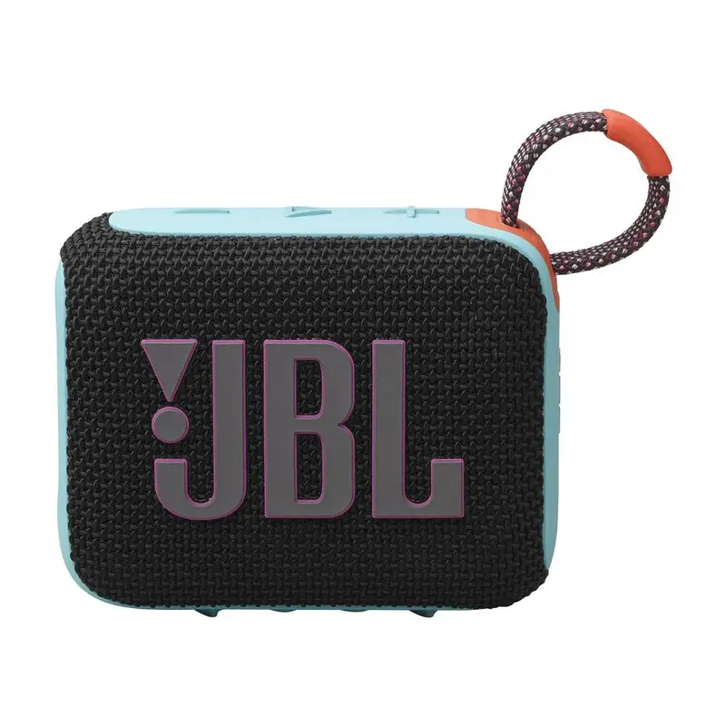 JBL Go 4 Portable Bluetooth Speaker - Black/Orange