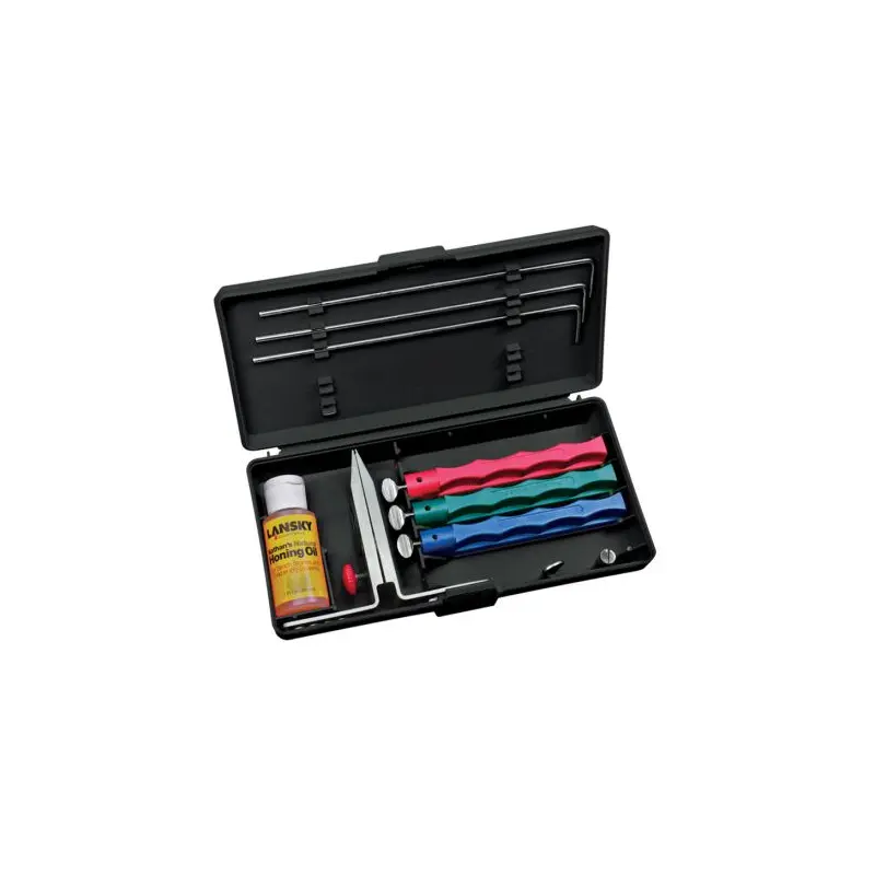 Lansky Standard Controlled Angle Sharpening Kit w/3 Hones - NL-LKC03