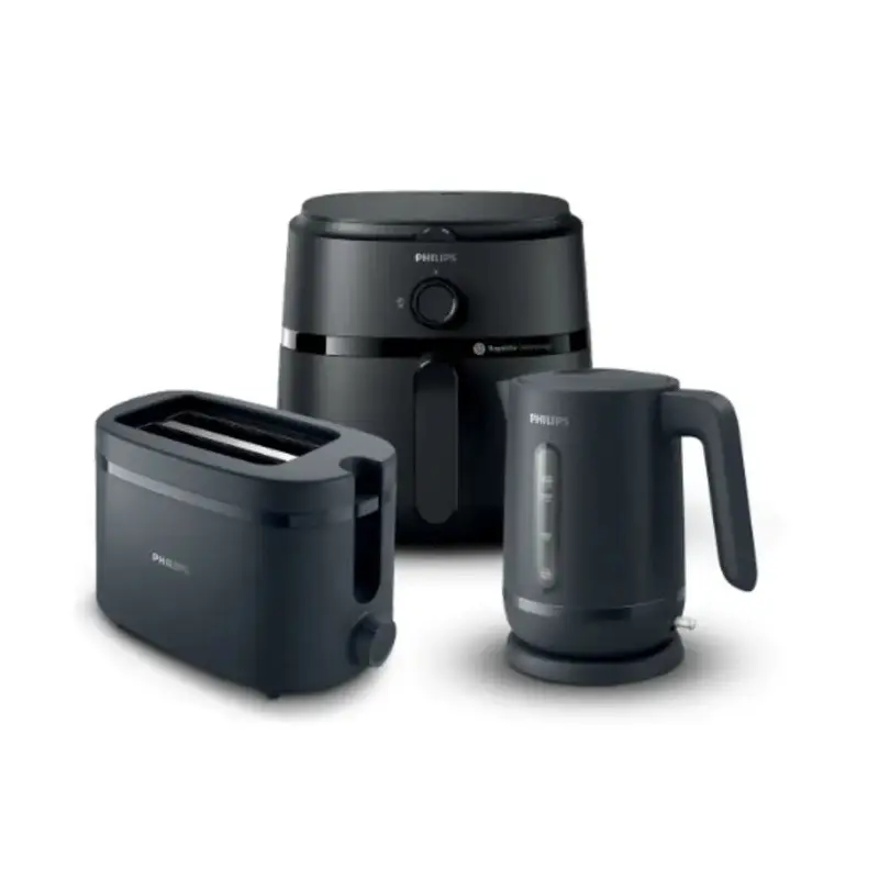 Philips Home Essentials Bundle - NA130/00 + HD2510/90 + HD9314/90