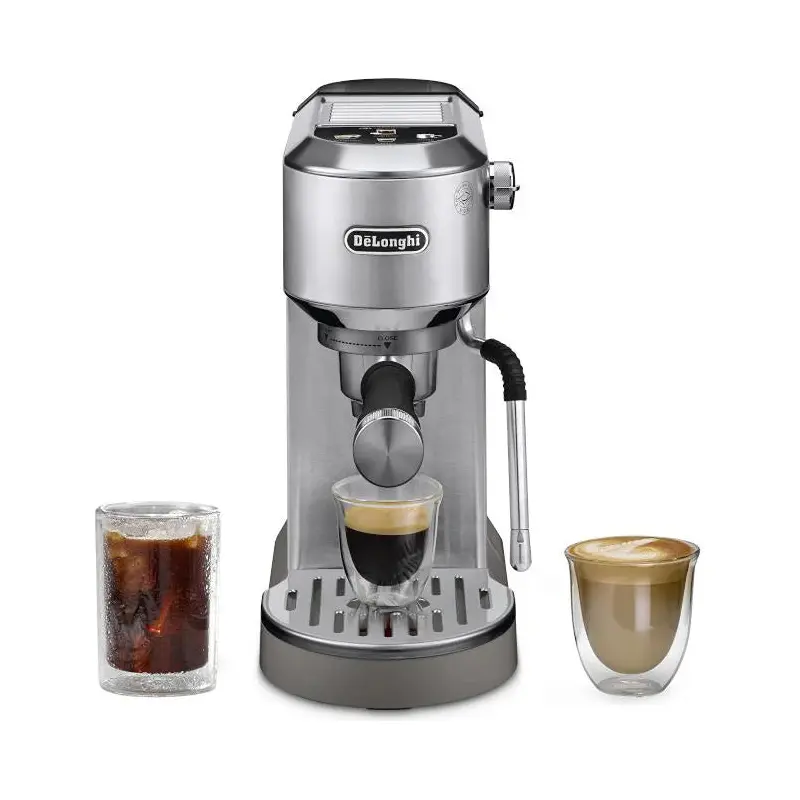 Delonghi EC890.M Dedica Duo Manual Coffee Maker  - Silver