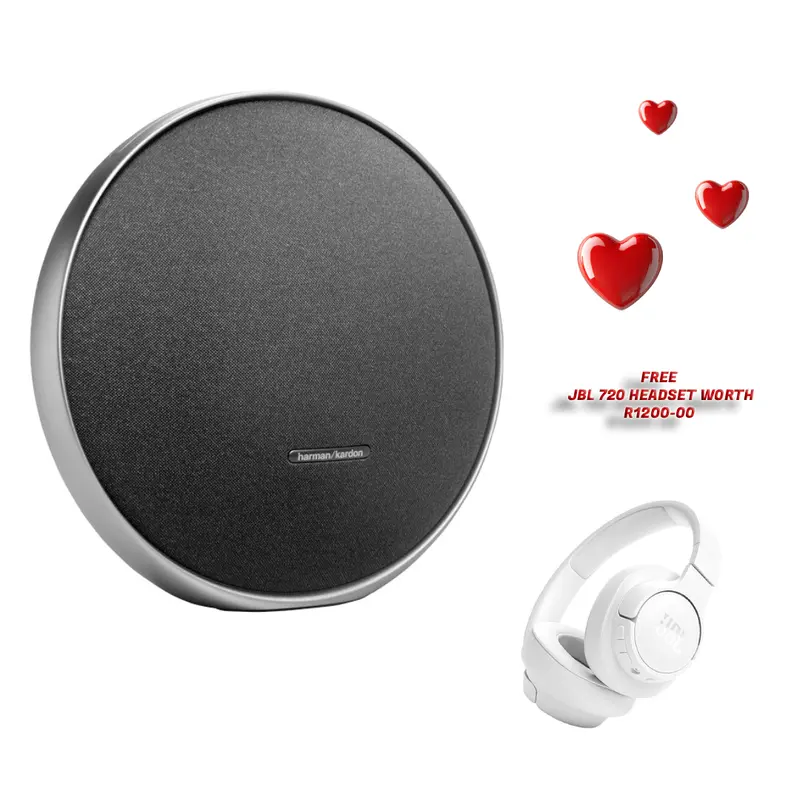 Harman Kardon Onyx Studio 9 Portable Speaker +Free JBL 720BT Headset White