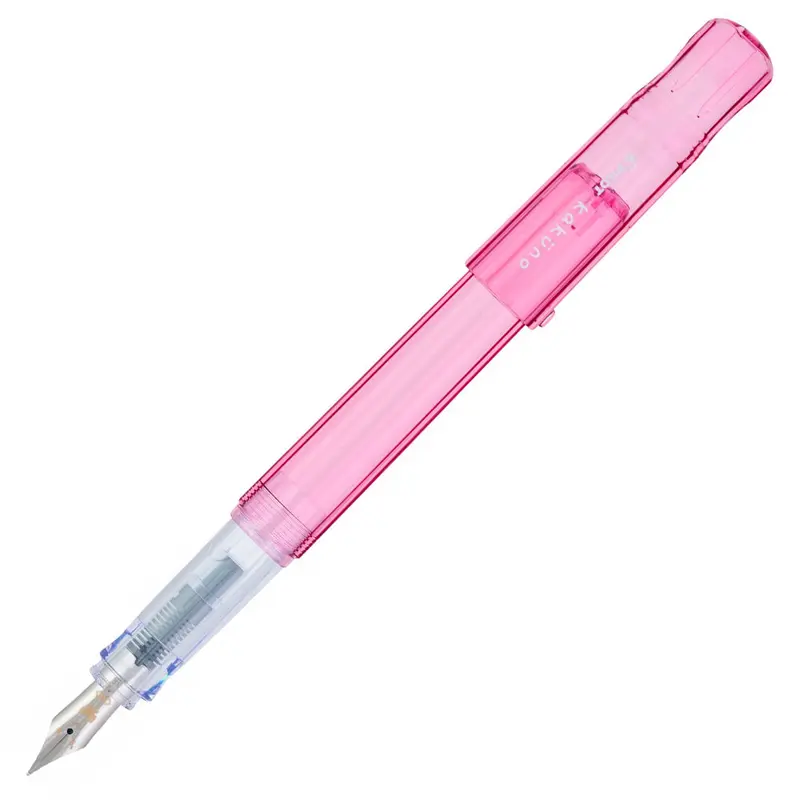 Pilot Kakuno Fountain Pen Family Series Medium - Transparent Pink