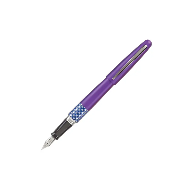 Pilot Metropolitan Retro Pop Fountain Pen Medium - Purple Ellipse