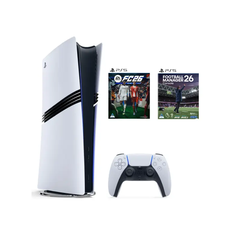 PlayStation 5 Pro - 2TB +  EA FC 26 + Football Manager 26