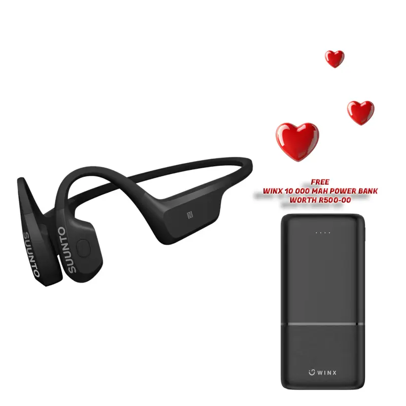 Suunto Aqua Bone Conduction Headphones + Free Winx 10000 Mah Power Bank