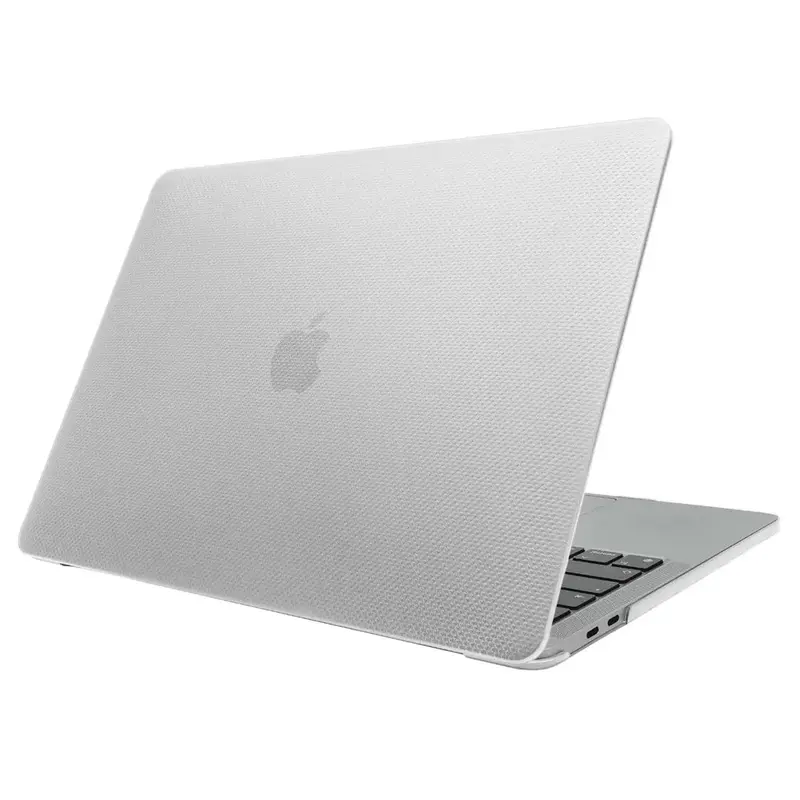 SwitchEasy Touch MacBook Protective Case for MacBook Pro 13" M2, M1, Intel (2022-2016) - Transparent White