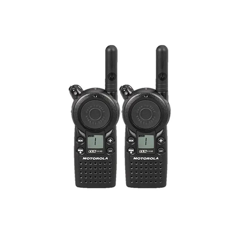 2 Pack of Motorola CLS1110 Two Way Radio Walkie Talkies (UHF)