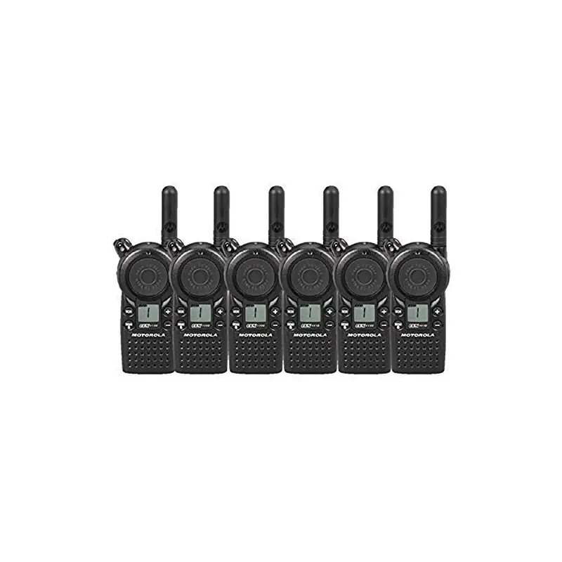 6 Pack of Motorola CLS1110 Two Way Radio Walkie Talkies