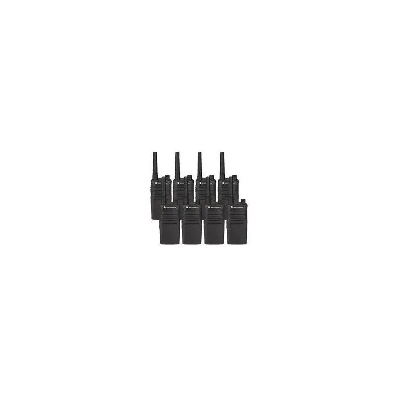 8 Pack of Motorola RMM2050 Two way Radio Walkie Talkies