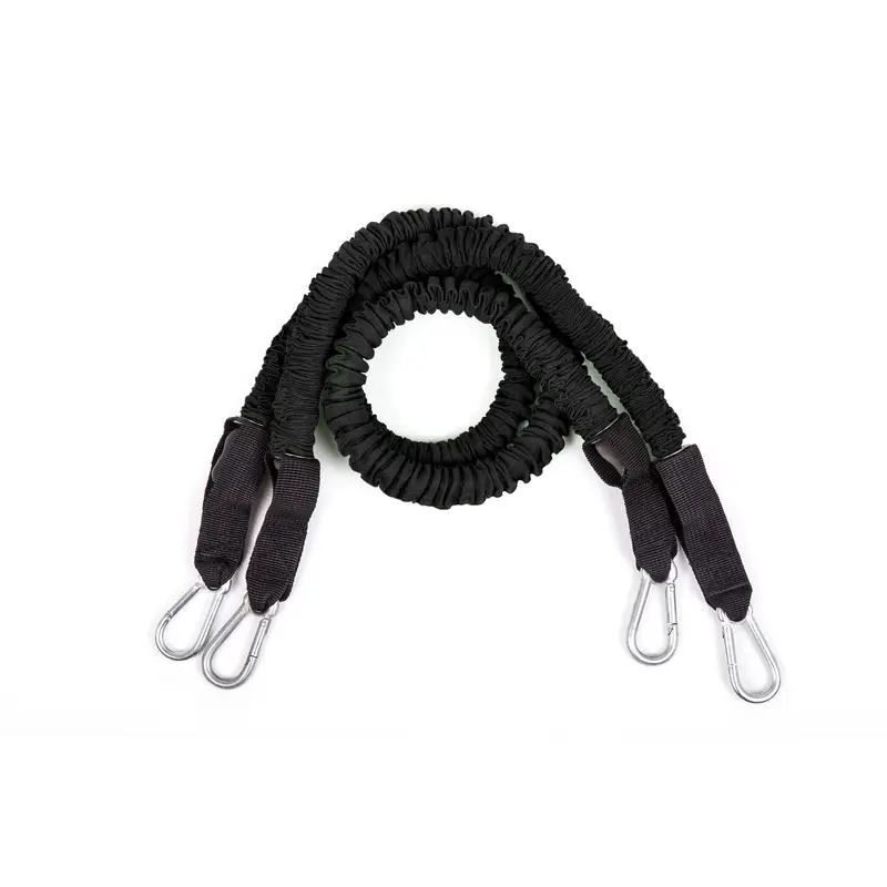 BodyBoss Resistance Bands - Custom Resistance Bands for Total Body Workouts (Black)