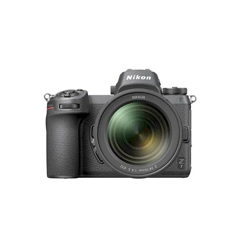 Nikon Z7 Mirrorless Digital Camera with 24-70mm Lens and FTZ Adapter Kit (International Model)
