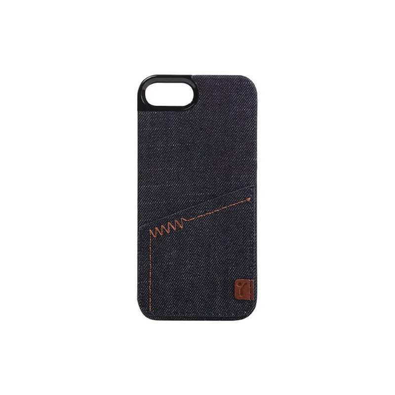 The Joy Factory CSD110 Premium Denim Case with Pocket for iPhone5  Indigo