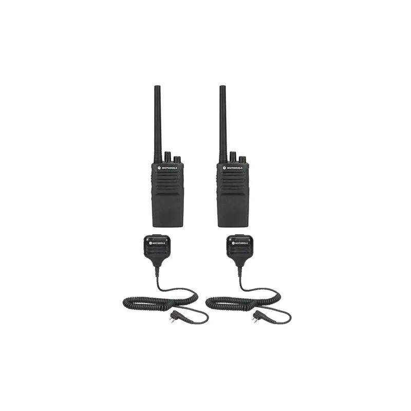 2 Pack Motorola RMV2080 Radios with Speaker Mics