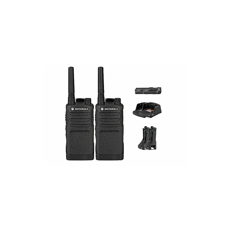 2 Pack of Motorola RMU2040 Business Two-Way Radio 2 Watts/4 Channels Military Spec 20 Floor Range