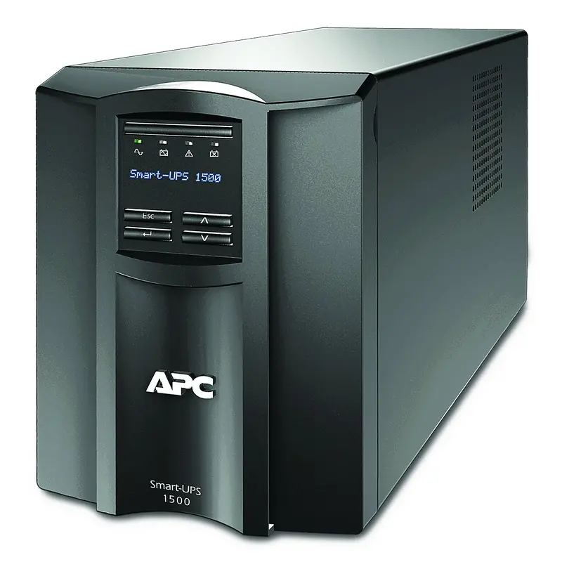 APC 1500VA Smart UPS with SmartConnect, SMT1500C Sinewave UPS Battery Backup, AVR, 120V, Line Interactive Uninterruptible Power Supply