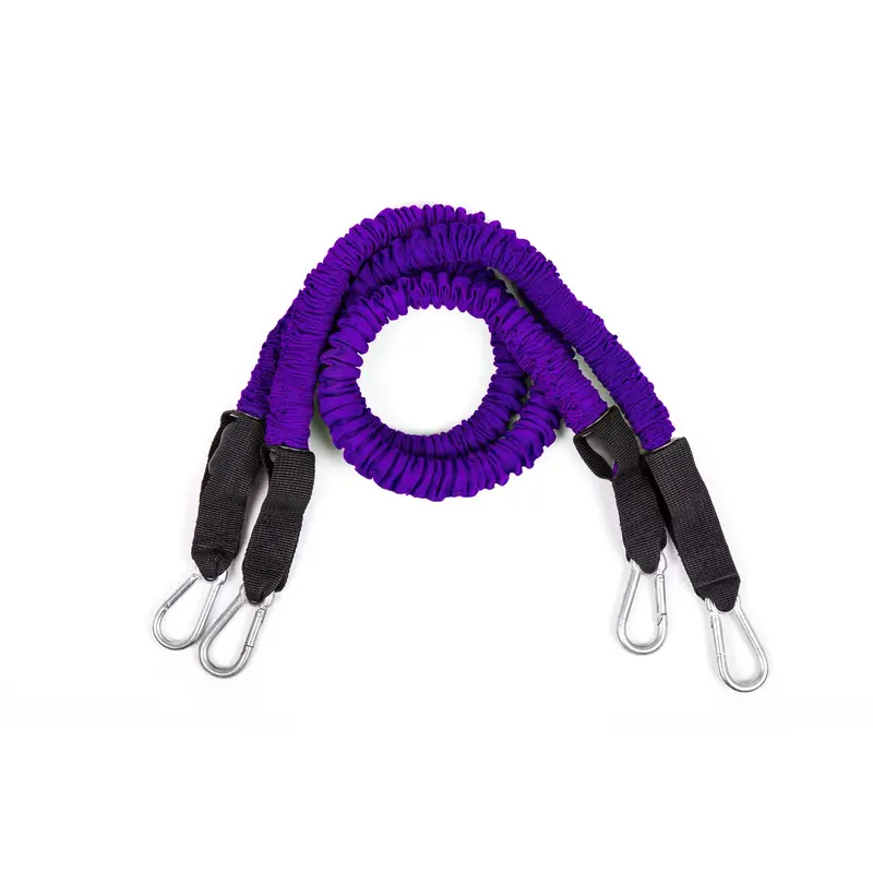 BodyBoss Resistance Bands - Custom Resistance Bands for Total Body Workouts (Purple)