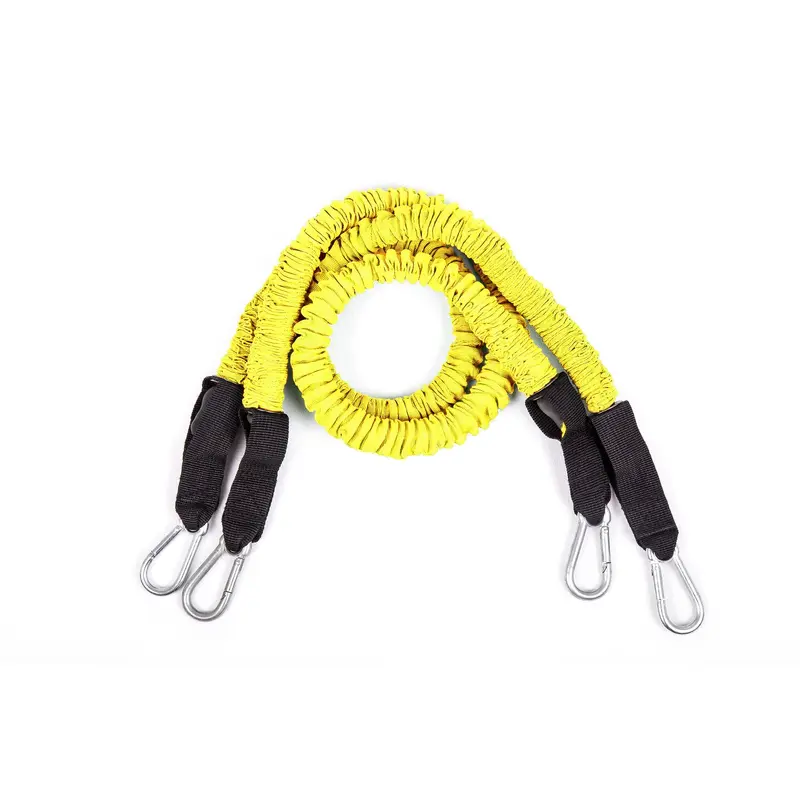 BodyBoss Resistance Bands - Custom Resistance Bands for Total Body Workouts (Yellow)