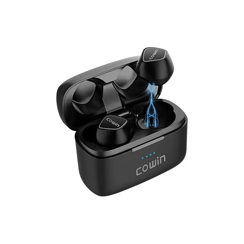 COWIN KY02 Wireless Earbuds Bluetooth Headphones with Microphone - Red