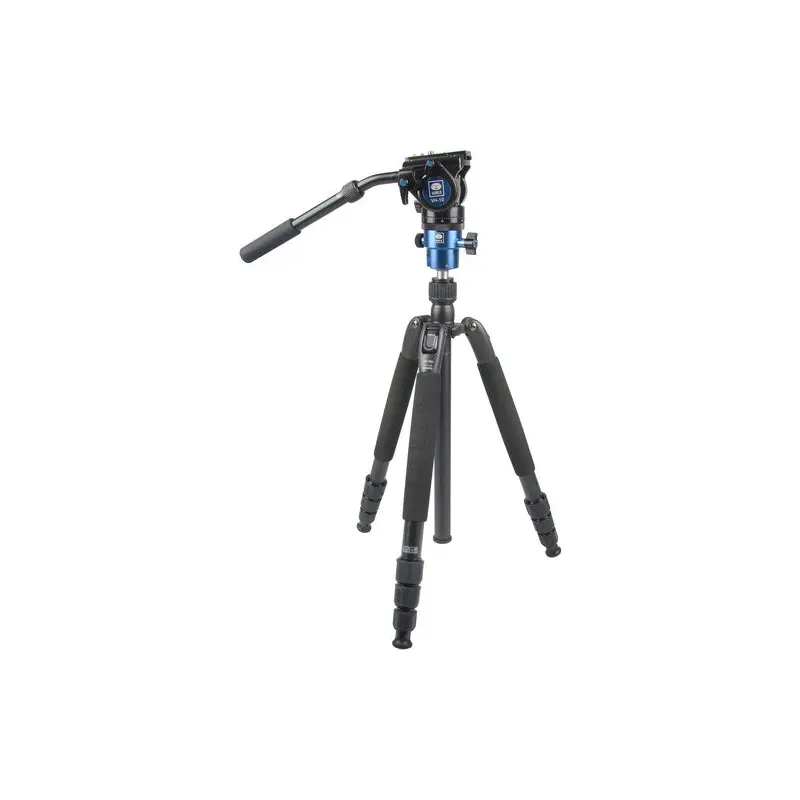 Sirui Aluminum VHD-2004 Photo/Video Tripod from Sirui consists of four-section padded legs and a rotating ball head