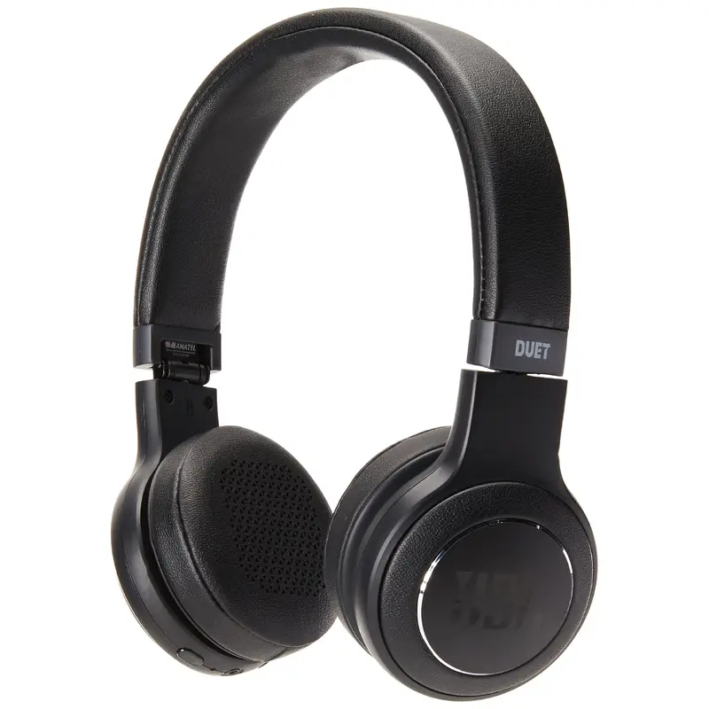 JBL Duet Bluetooth Wireless On-Ear Headphones - Black
