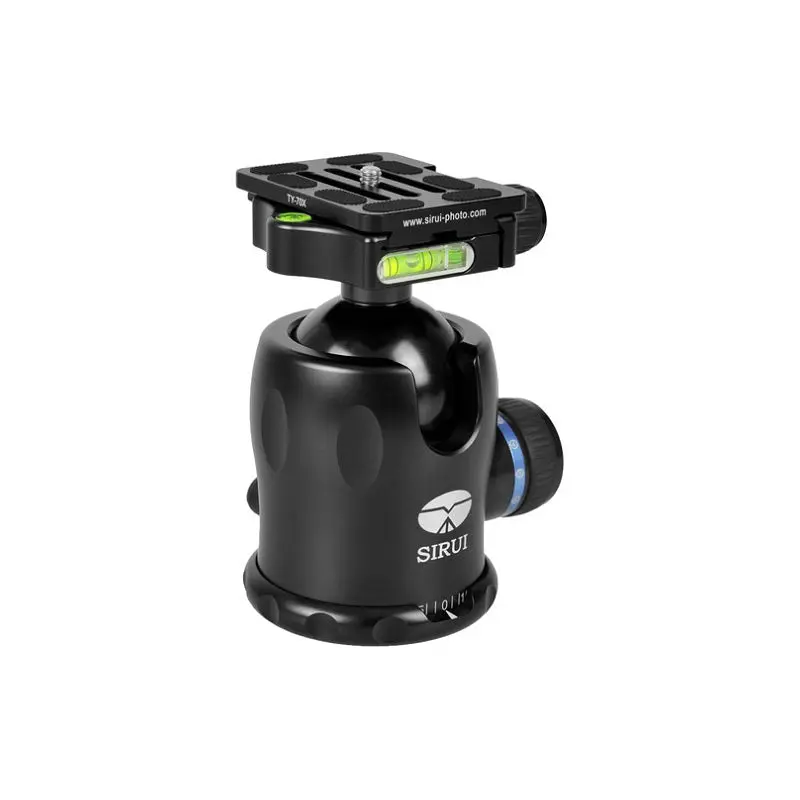 Sirui K-40II Ball Head with Aluminum Friction Control Knob, Load Capacity 77 lbs