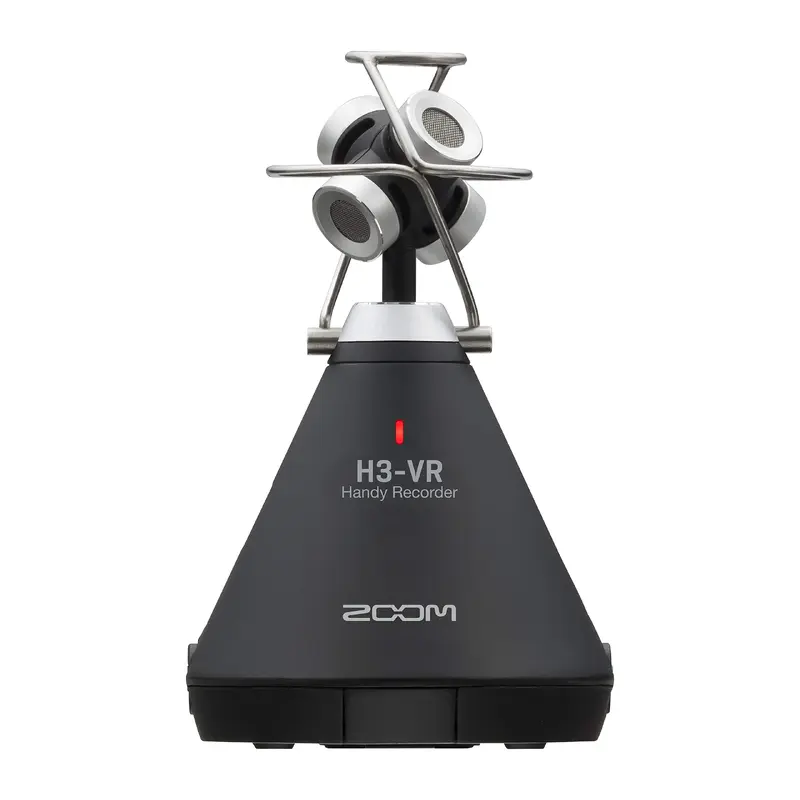 Zoom H3-VR 360 Audio Recorder, Records Ambisonics, Binaural, and Stereo, Battery Powered, Records to SD Card, Wireless Control, for VR & Surround Sound Video, Music, and Streaming