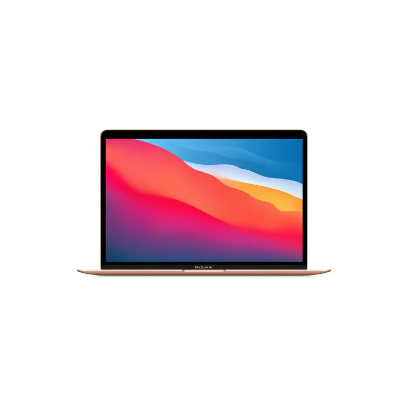 Apple MacBook Air with Apple M1 Chip (13-inch, 8GB RAM, 256GB SSD Storage) - Gold (Latest Model)