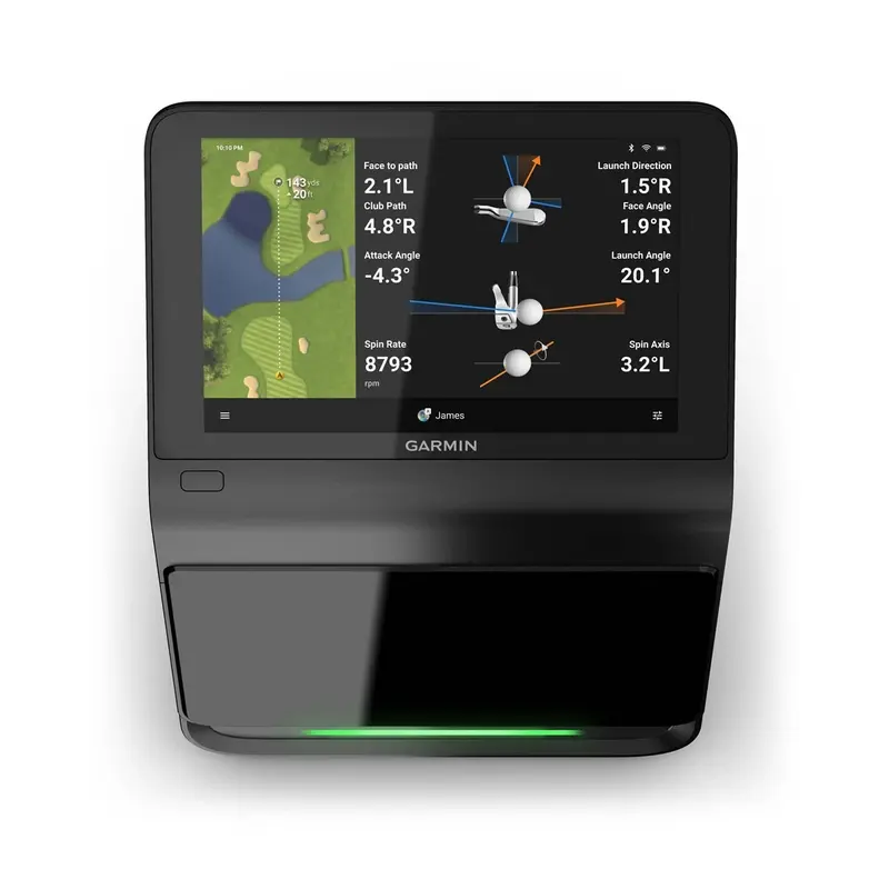 Garmin Approach R50, Premium Golf Launch Monitor and Simulator, 10" Built-in Color Touchscreen Display