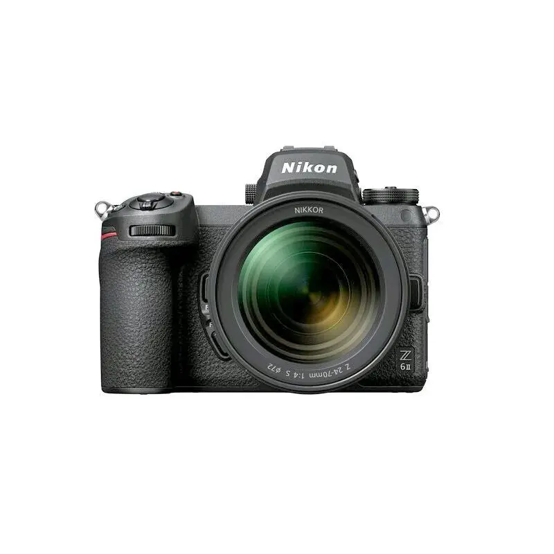 Nikon Z 6II FX-Format Mirrorless Camera Body w/NIKKOR Z 24-70mm f/4 S, Black