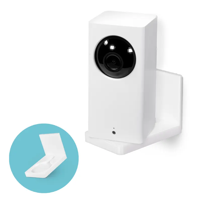 Wyze Cam Pan Adhesive Wall Mount - V1 & V2 Compatible - Easy to Install, No Screws & Mess