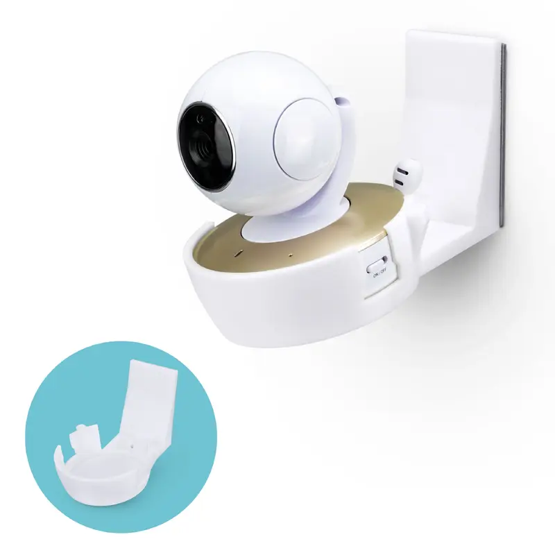 Motorola MBP50-G Adhesive Wall Mount - Tilted Shelf for Better View Angles, Easy to Install