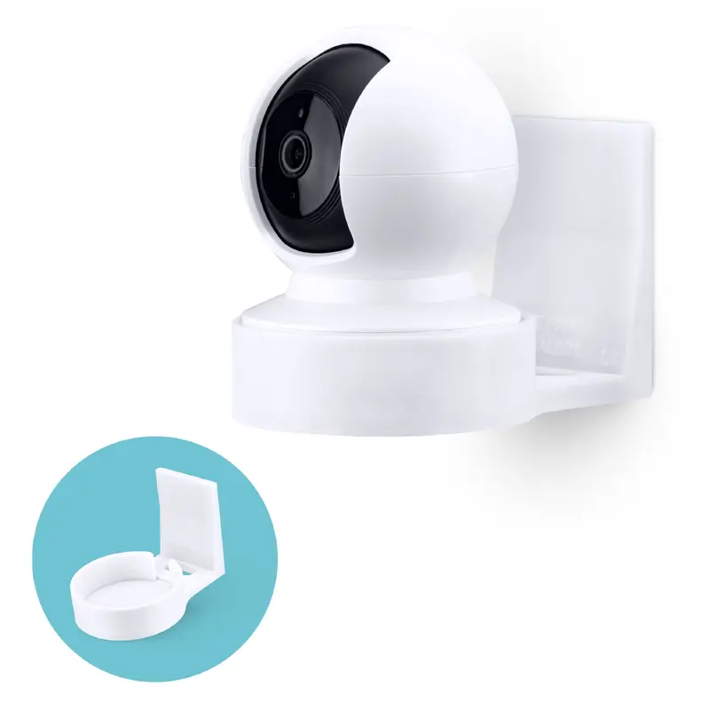 Wall Mount for Kasa EC70 Spot, Adhesive Holder for TP Link Spot Smart Security Camera, Installs in Minutes, No Mess Hanger Bracket