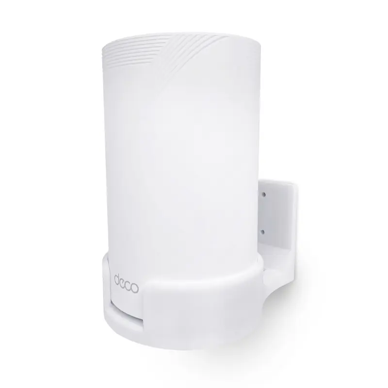 Adhesive Wall Mount for TP Link BE63 (BE1000) WiFi Mesh Router, Easy To Install Holder, Stick On & Screw In Mounting