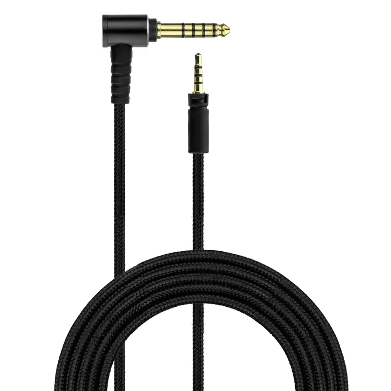 Balanced Audio Cable Compatible with Sennheiser Momentum Headphones  2.5mm Twist-Lock to 4.4mm TRRRS Balanced Gold-Plated Jacks