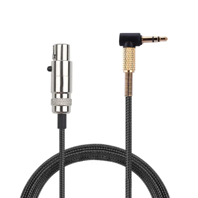Replacement Braided Cable for AKG K702, K271s, K240s, K712 & Q701, With 3.5mm To Mini-XLR Audio Connector - 1.2M / 47