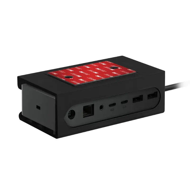 Under Desk Mount for Surface Dock 2, Easy To Install Holder, VHB Adhesive & Screw In