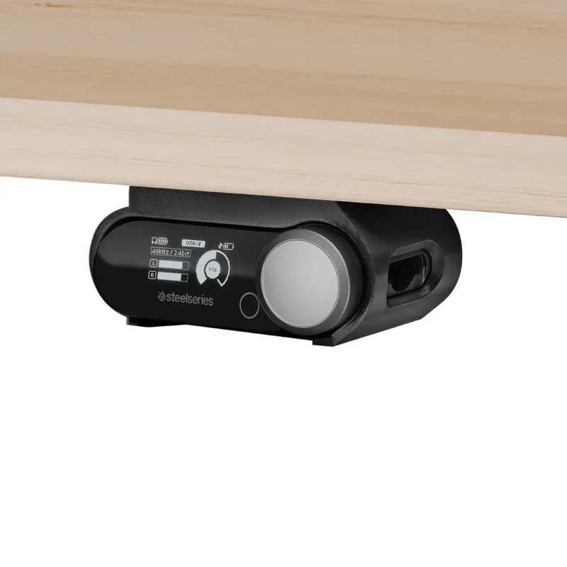 Under Desk Mount for SteelSeries Arctis Nova Pro Wireless Base Station  Secure Fit, Easy Install with Screws or VHB Tape