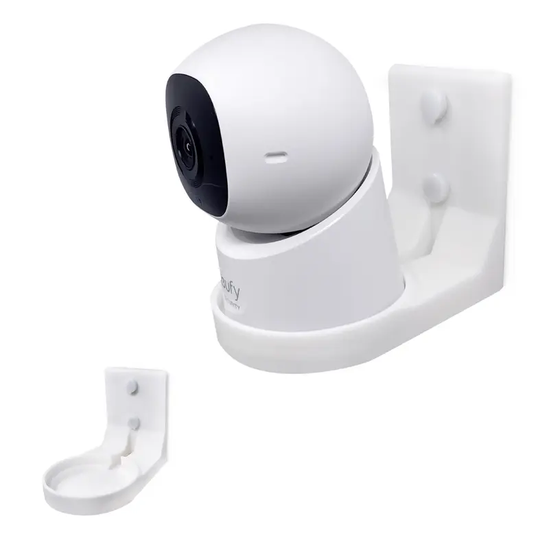 Wall Mount for Eufy Indoor C220 & E30 Security Cameras  Easy Install Custom Fit Bracket with 3M VHB Tape & Screws for Secure Mounting