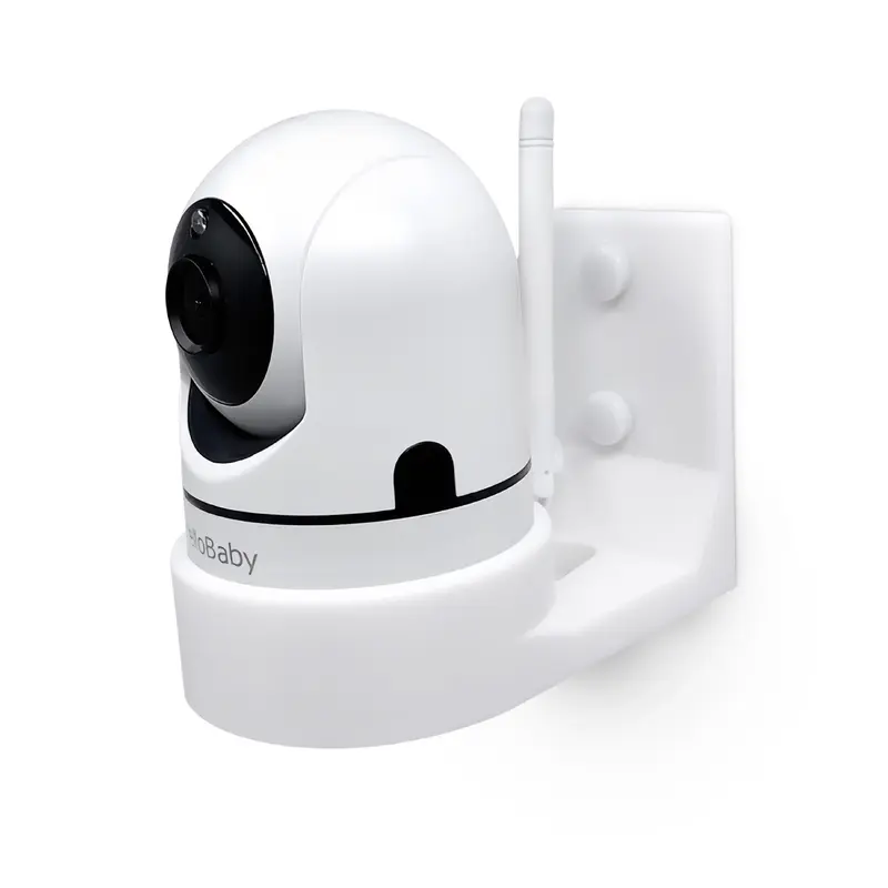 Wall Mount for HelloBaby HB6550 Baby Camera   Easy Install Custom Fit Bracket with 3M VHB Tape & Screws for Secure Mounting