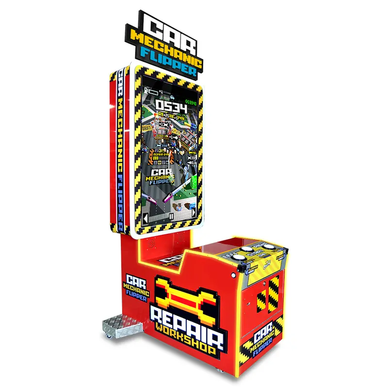 Car Mechanic Flipper Ticket Arcade Game