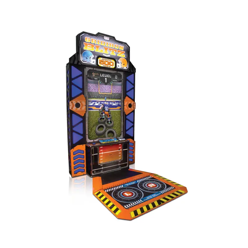 Gridiron Blitz Ticket Arcade Game