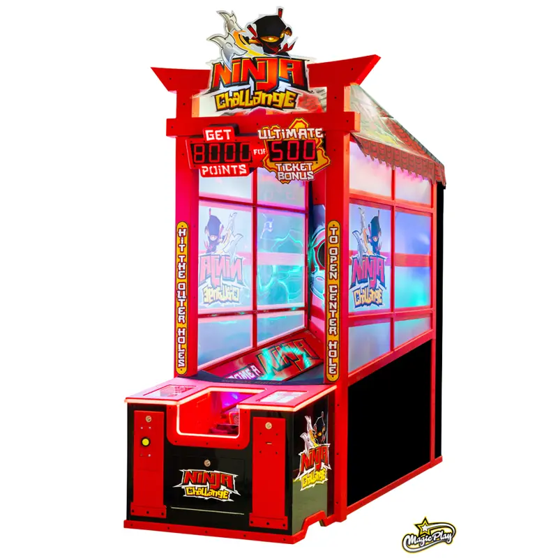 Ninja Challenge Ticket Arcade Game
