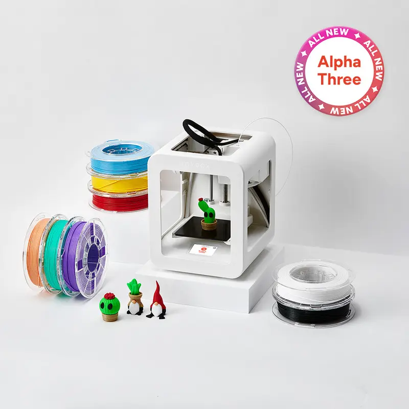 Toybox Alpha Three Deluxe 3D Printer Bundle