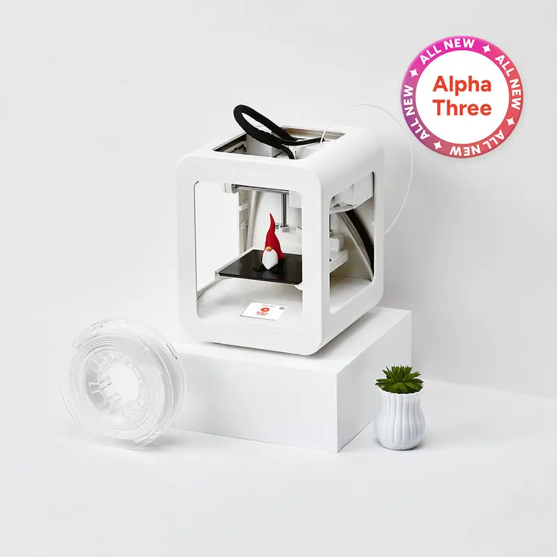Toybox Alpha Three Starter 3D Printer Bundle